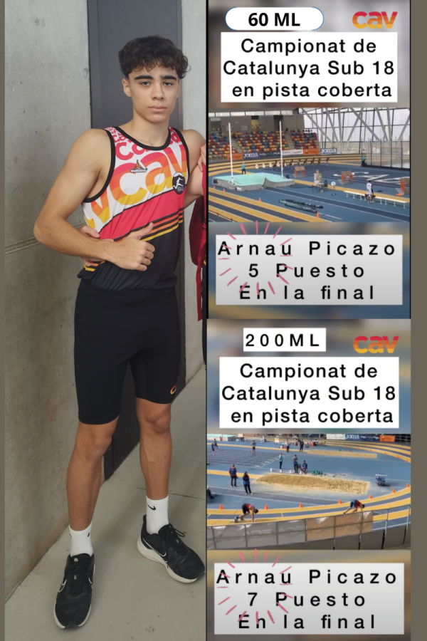 Campionat de Catalunya Sub 18 en pista coberta